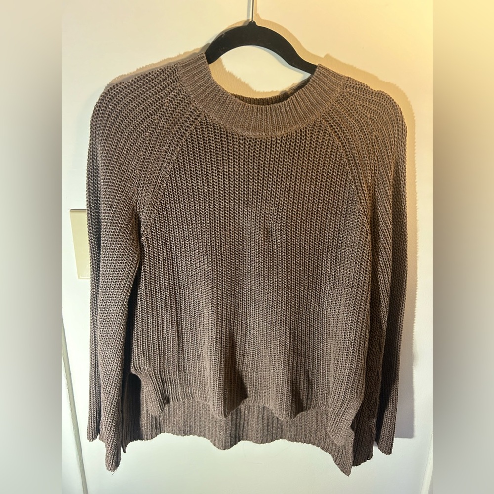 Brown sweater